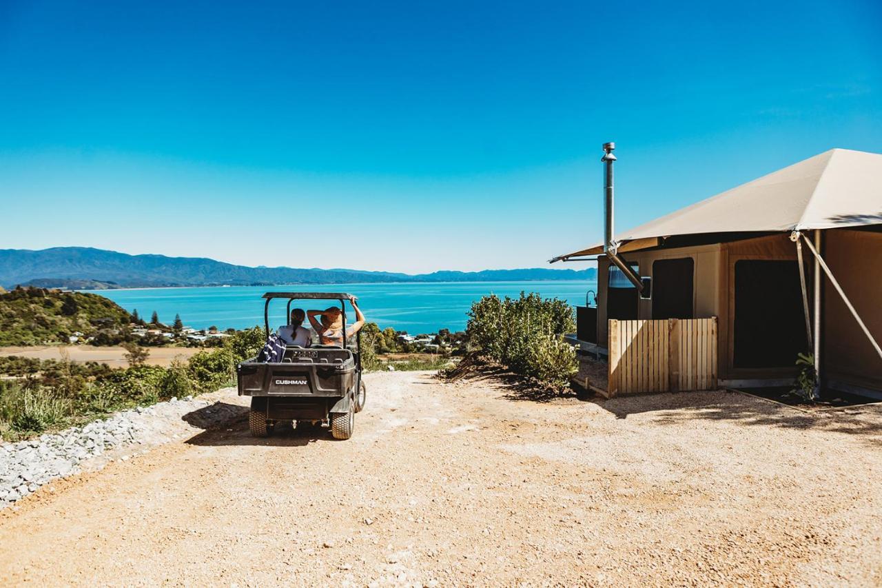 Hotel Drift Off Grid Luxury Eco Glamping Tarakohe Exterior foto
